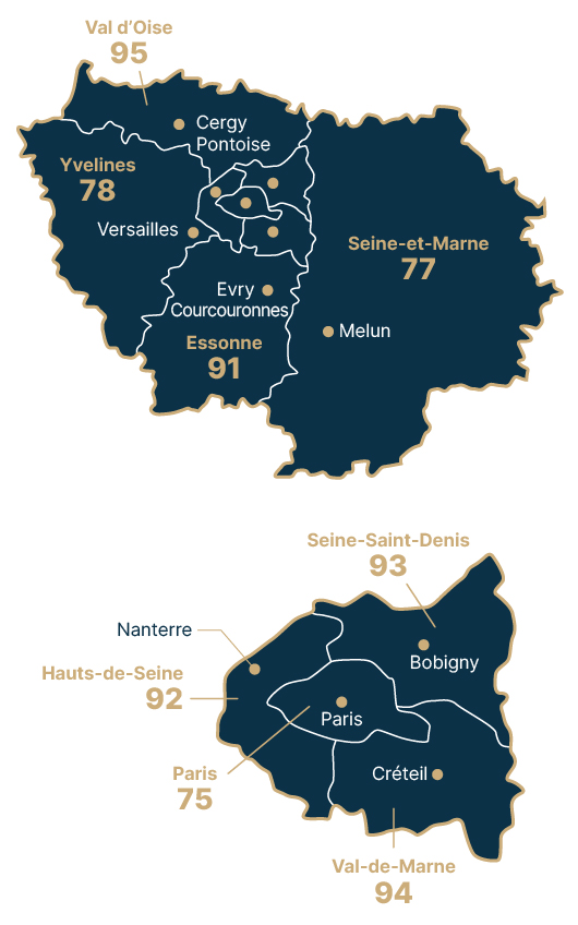 carte-zone-intervention-horloger-reparateur-david-guerard-region-ile-de-france